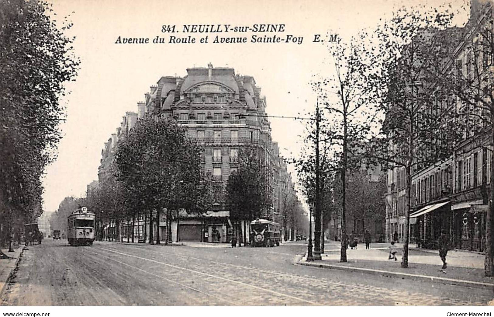 NEUILLY SUR SEINE - Avenue Du Roule Et Avenue Sainte Foy - Très Bon état - Neuilly Sur Seine