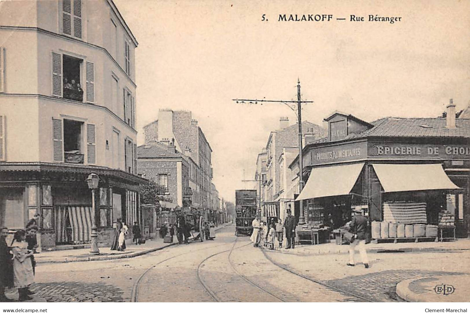 MALAKOFF - Rue Béranger - état - Malakoff