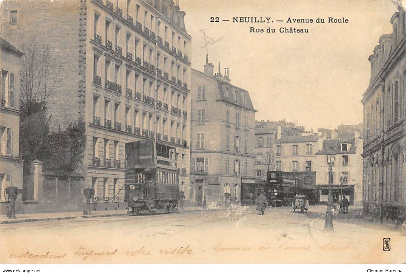 NEUILLY - Avenue Du Roule - Rue Du Château - état - Neuilly Sur Seine