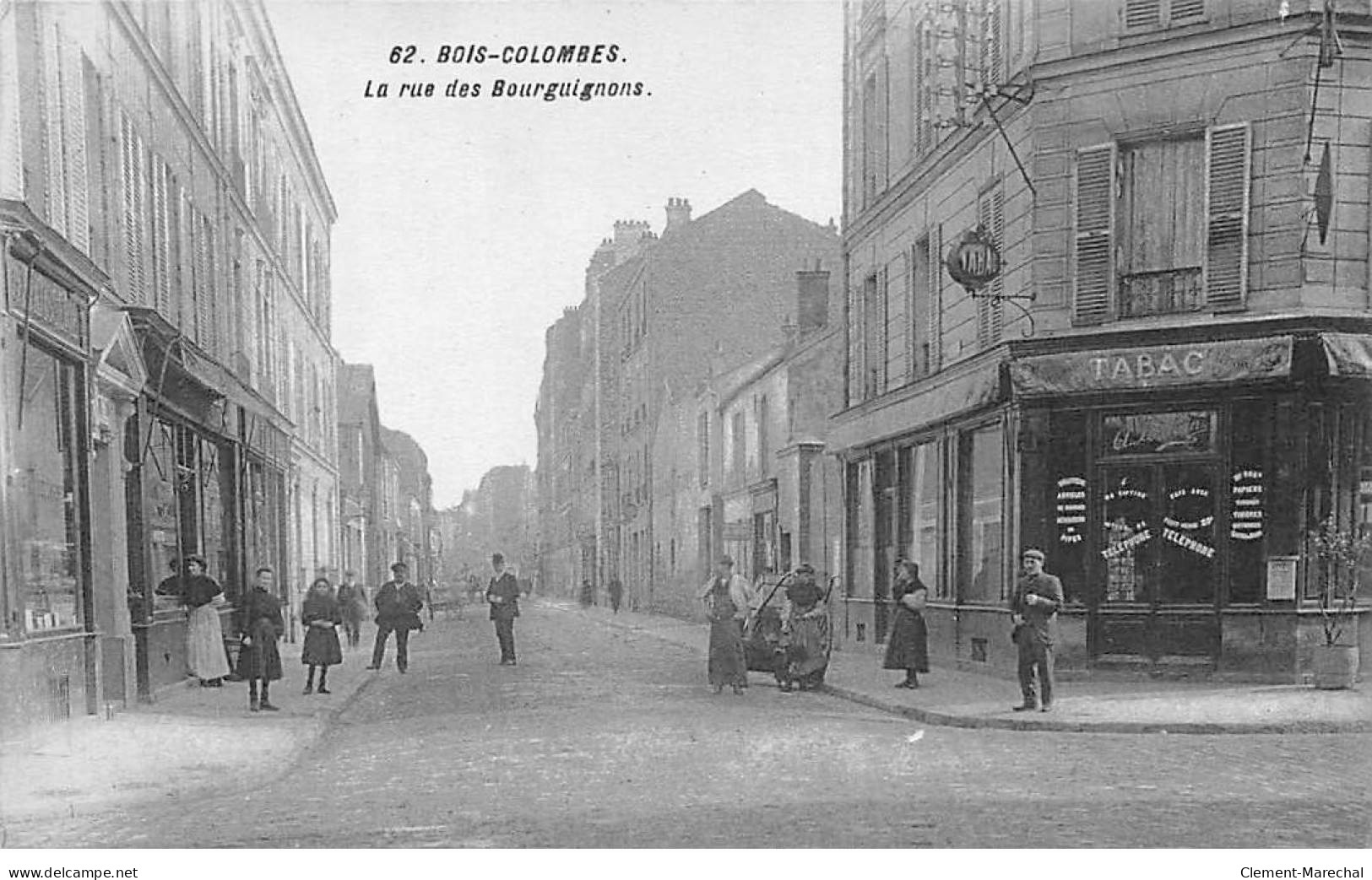 BOIS COLOMBES - La Rue Des Bourguignons - Très Bon état - Other & Unclassified