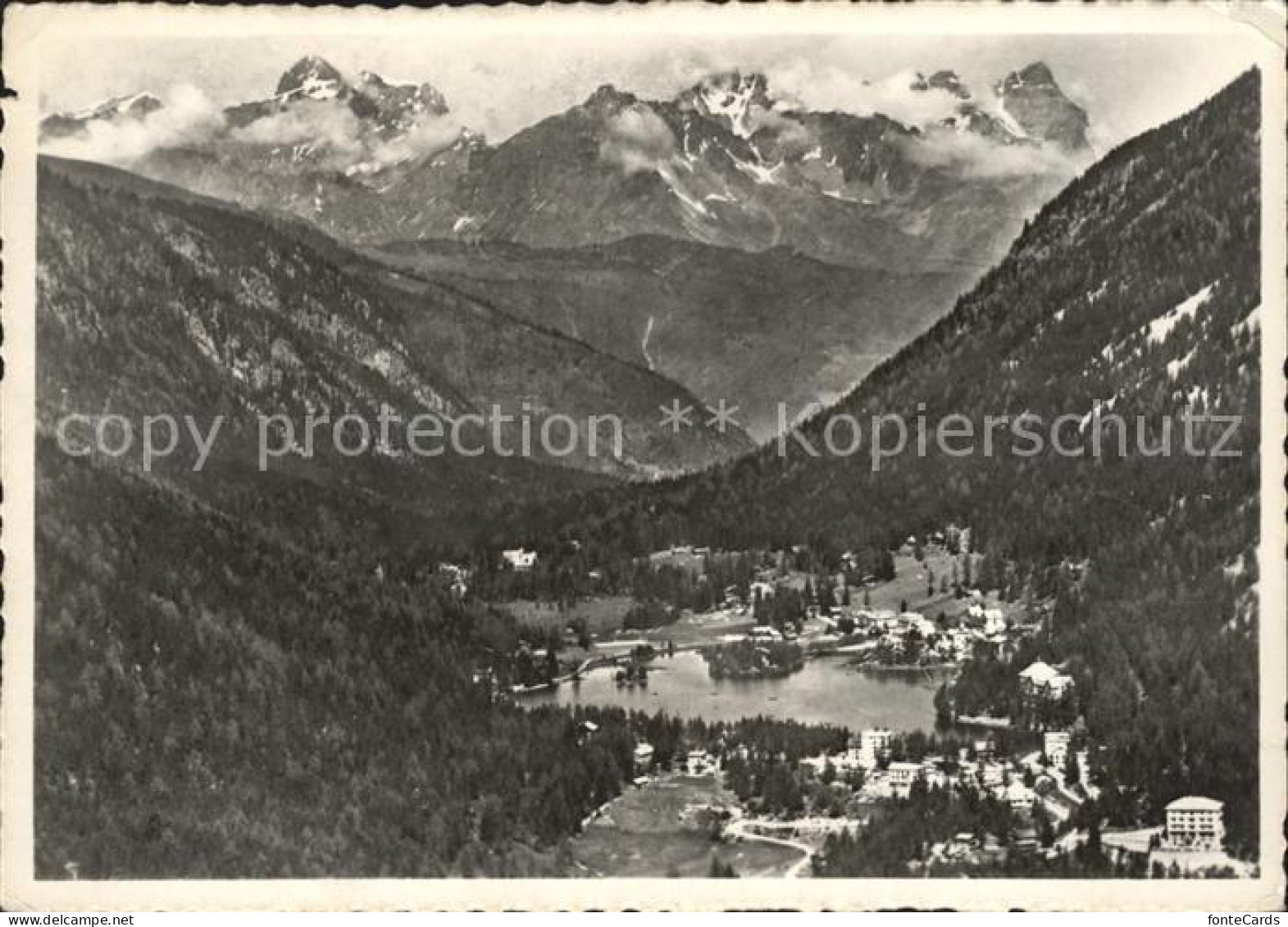 11638849 Champex-Lac Fliegeraufnahme See Champex-Lac - Other & Unclassified