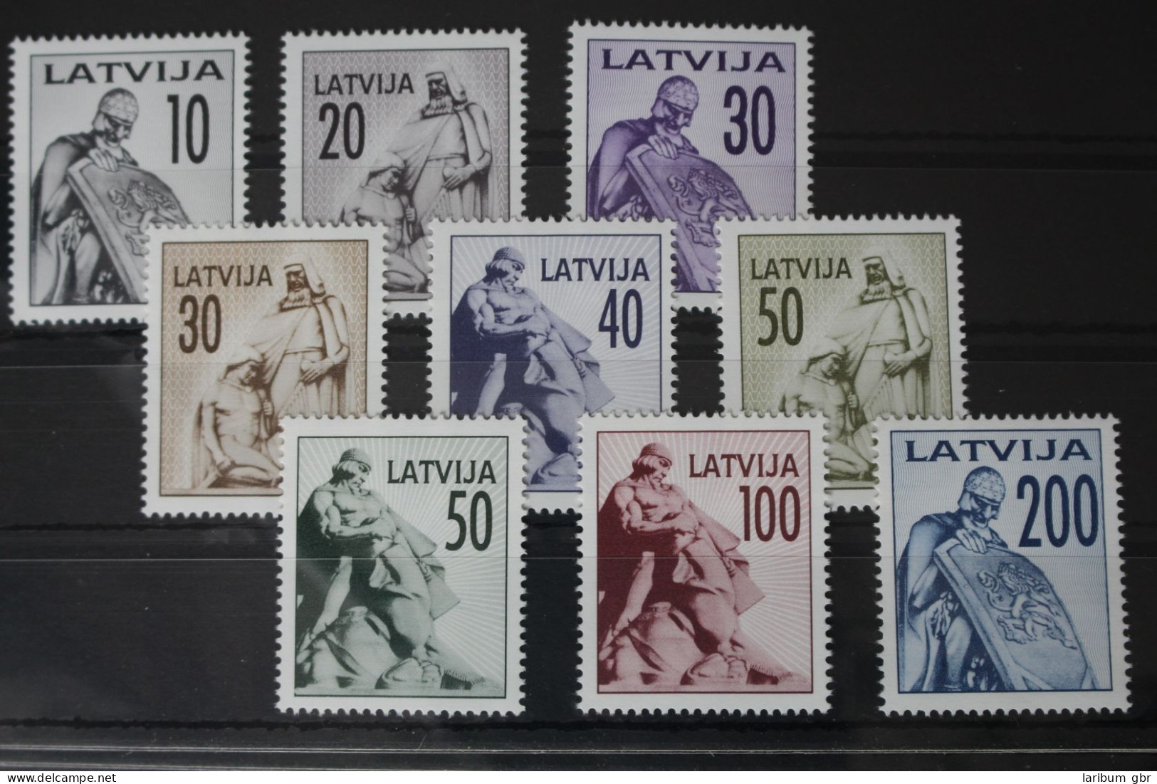 Lettland 326-334 Postfrisch #WD074 - Latvia