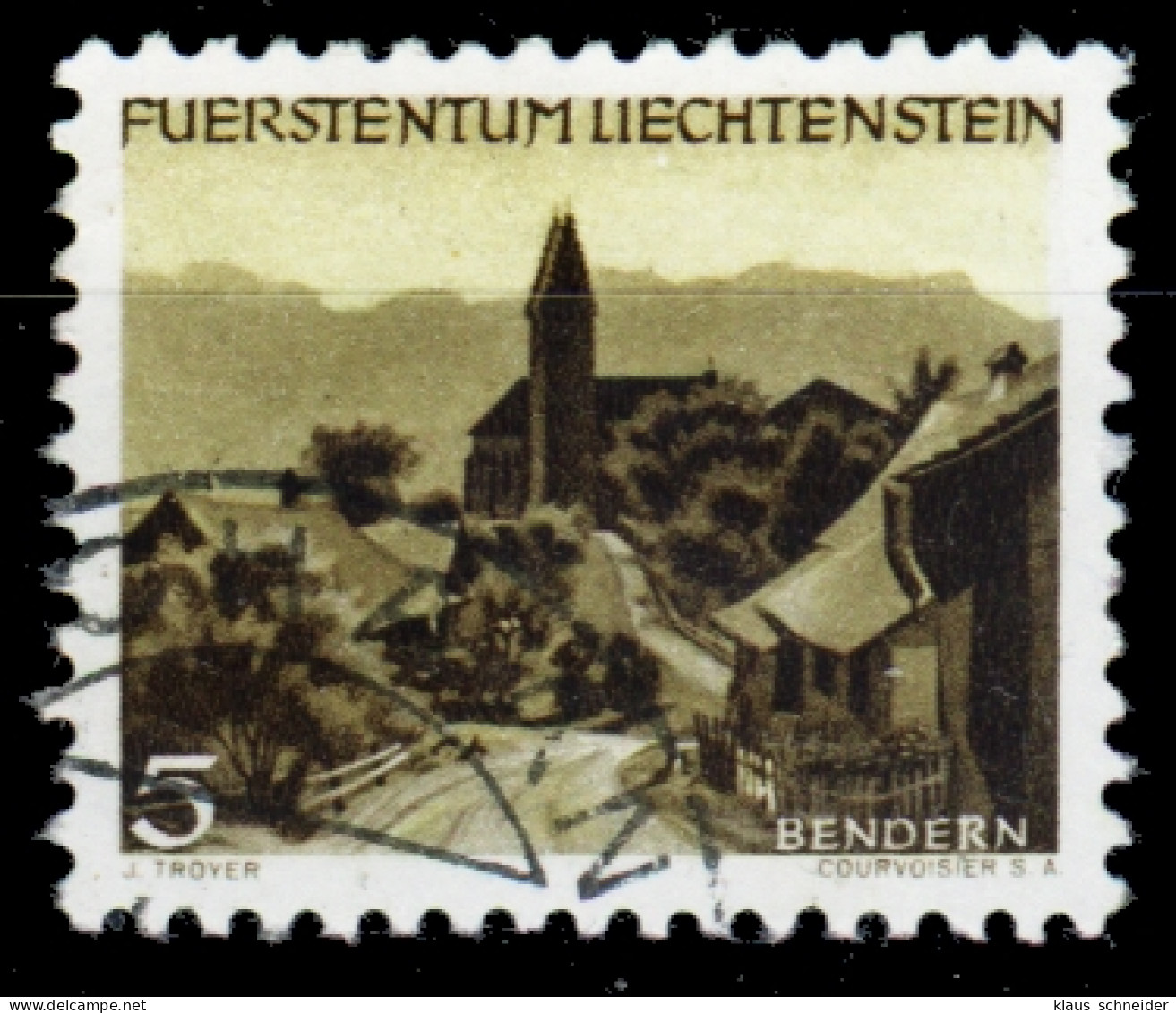 LIECHTENSTEIN 1949 Nr 284 Gestempelt X12D706 - Used Stamps