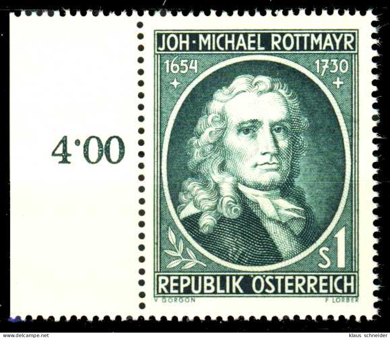 ÖSTERREICH 1954 Nr 1007 Postfrisch ORA X336A46 - Unused Stamps