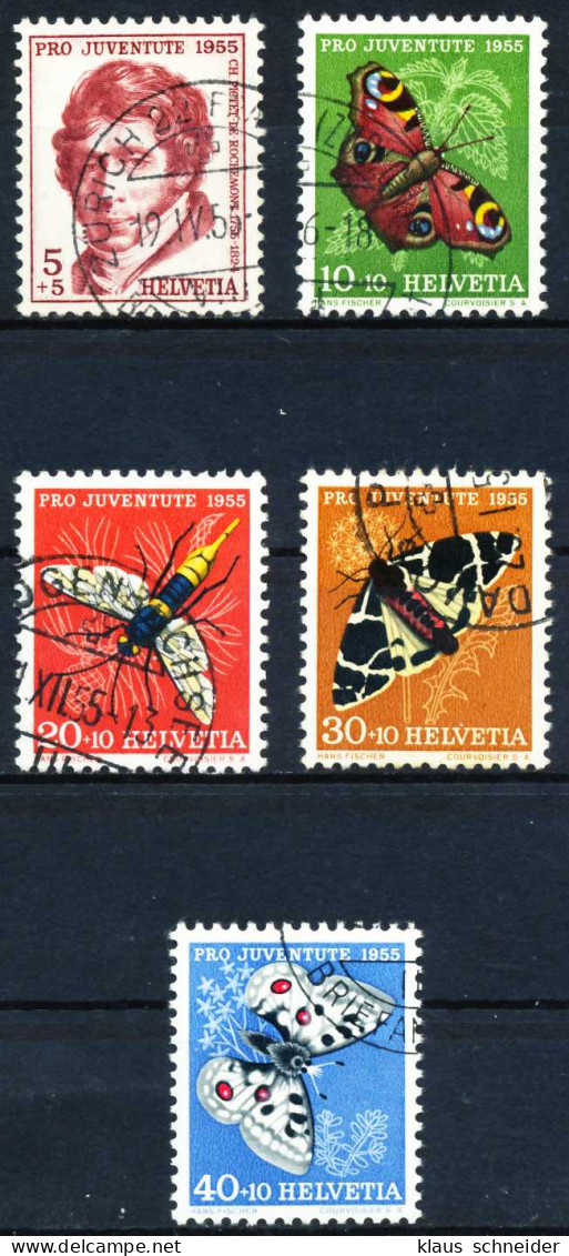 SCHWEIZ PRO JUVENTUTE Nr 618-622 Gestempelt X4C9ABA - Used Stamps
