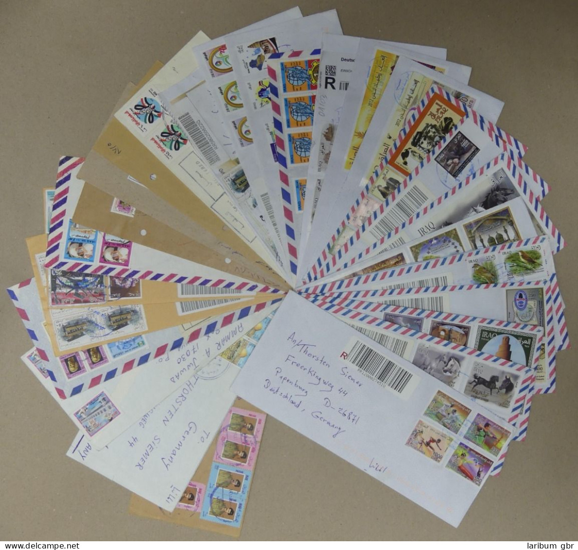 Irak Lot Briefe Gestempelt Ca 25 Briefe #IM822 - Irak