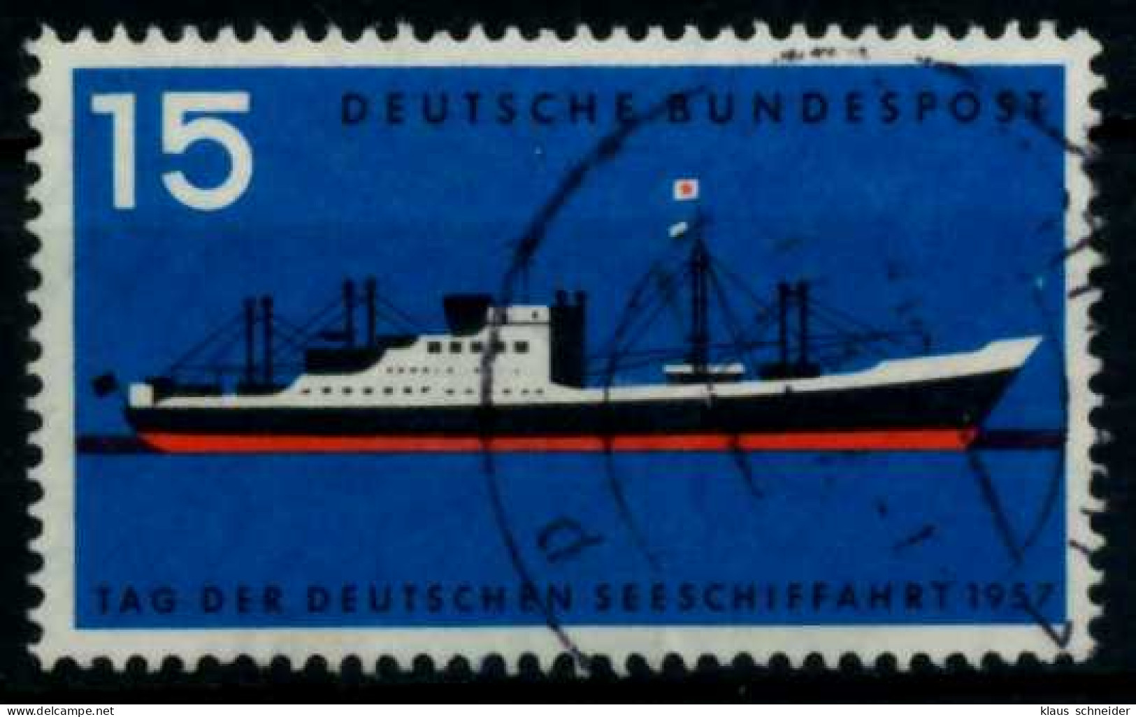 BRD 1957 Nr 257 Gestempelt X77A59E - Used Stamps