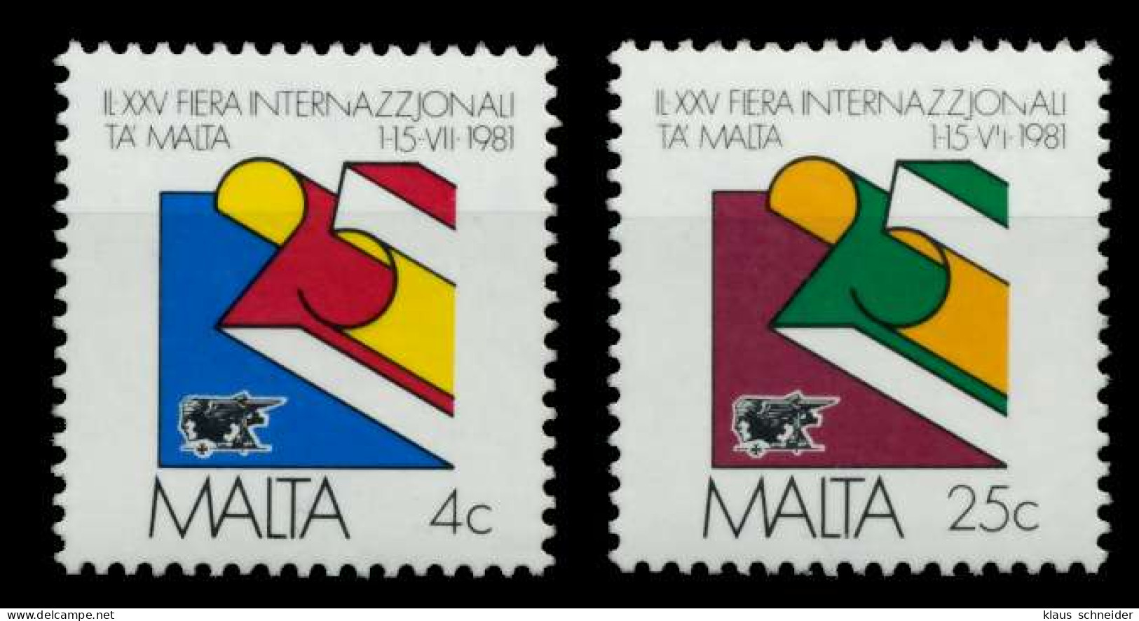 MALTA Nr 630-631 Postfrisch X9253D6 - Malte