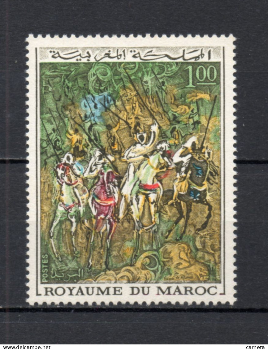 MAROC N°  597     NEUF SANS CHARNIERE  COTE  1.80€    PEINTRE TABLEAUX ART - Morocco (1956-...)