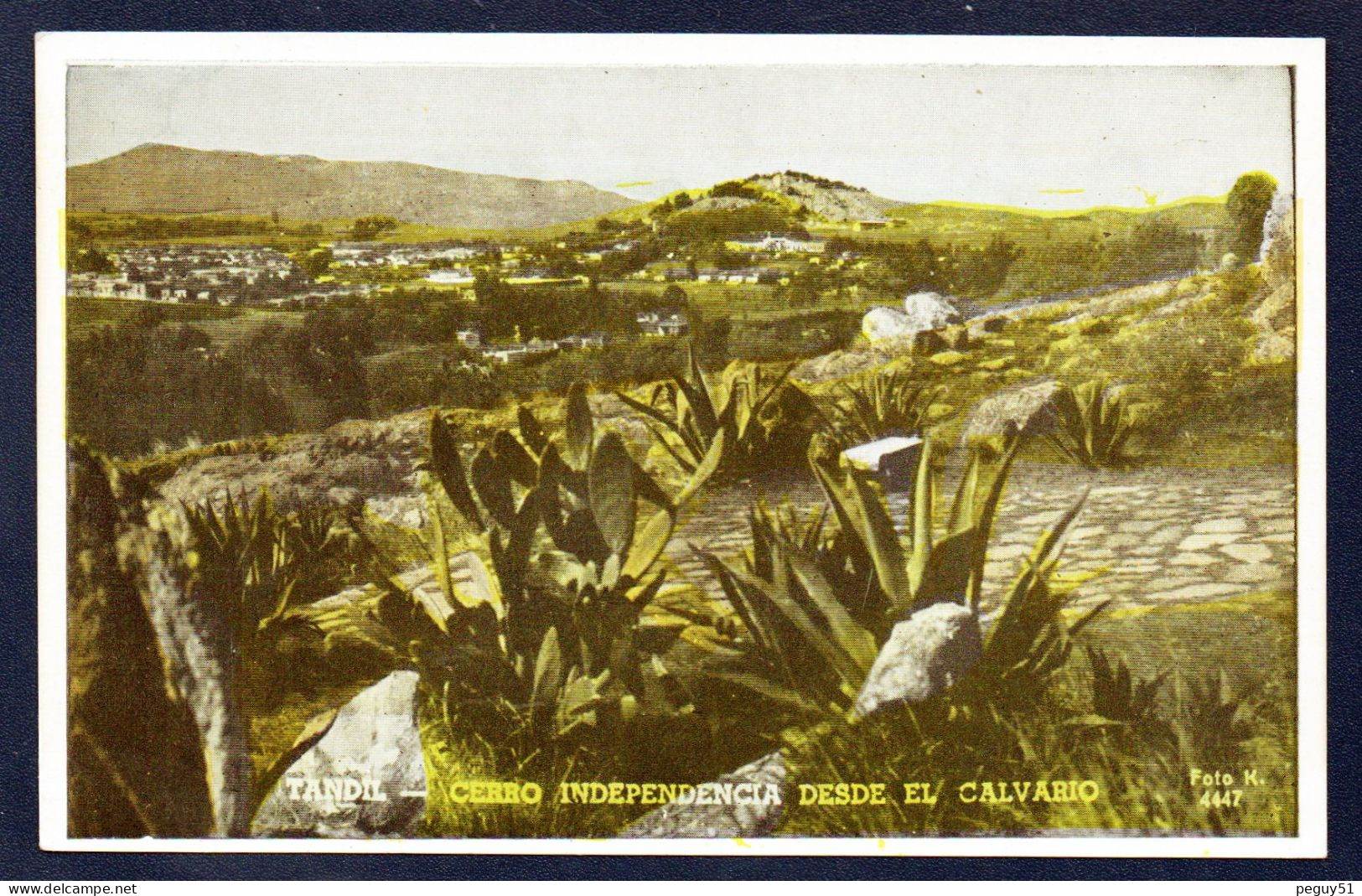 Argentine. Province De Buenos Aires. Tandil. Cerro Independencia  Desde El Calvario. - Argentina