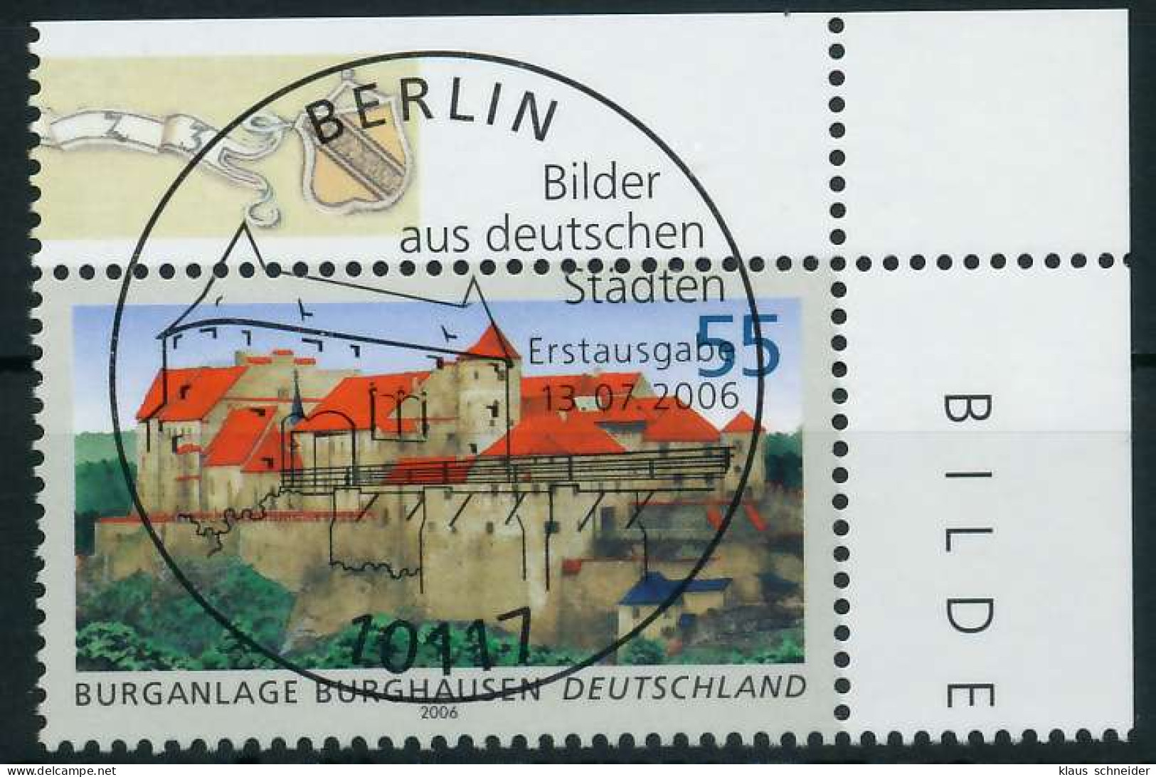 BRD 2006 Nr 2548 ESST Zentrisch Gestempelt ECKE-ORE X84A296 - Used Stamps