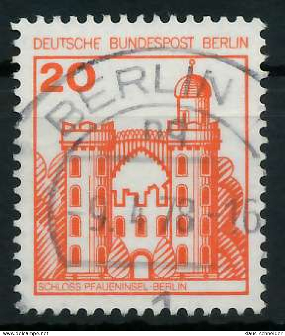 BERLIN DS BURGEN U. SCHLÖSSER Nr 533 Zentrisch Gestempelt X894326 - Used Stamps