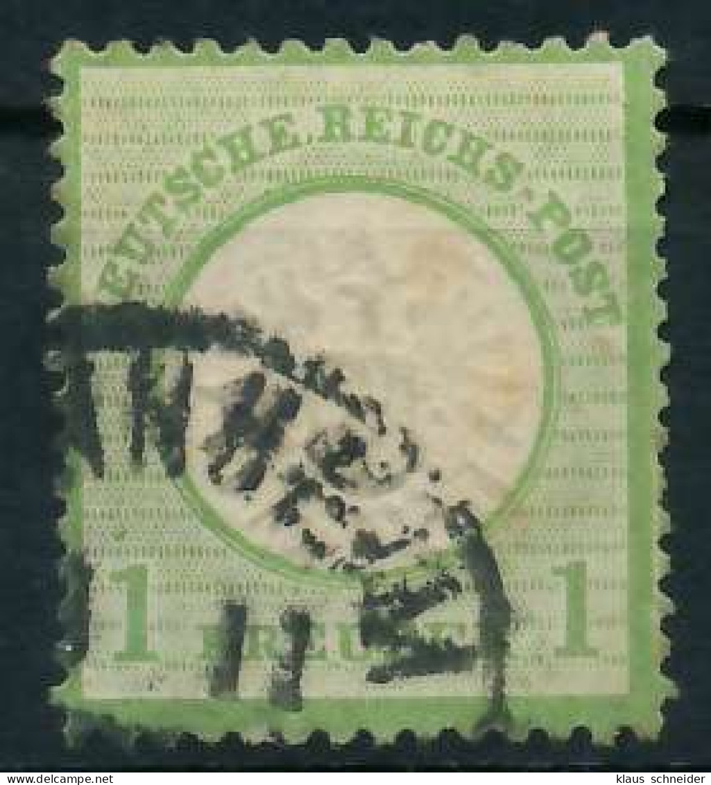 D-REICH BRUSTSCHILDE Nr 23a Gestempelt X895ED2 - Used Stamps
