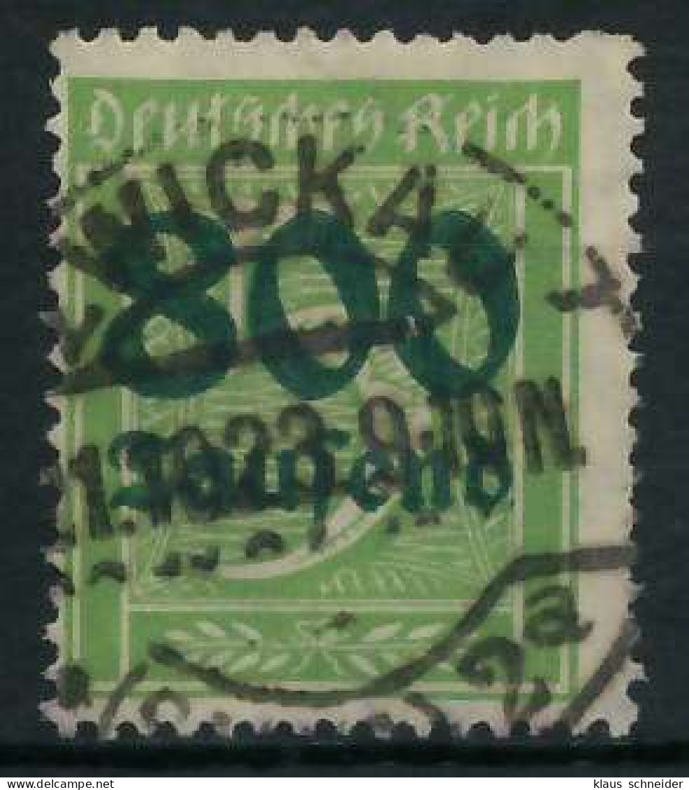 DEUTSCHES REICH 1923 HOCHINFLA Nr 301A Gestempelt Gepr. X89919E - Used Stamps