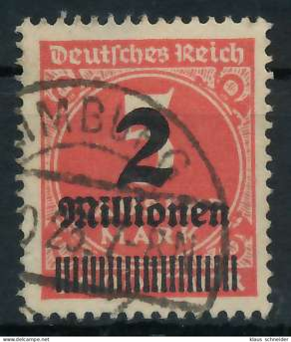DEUTSCHES REICH 1923 HOCHINFLA Nr 312Aa Gestempelt Gepr. X8991B6 - Used Stamps