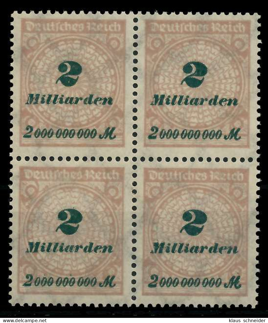 DEUTSCHES REICH 1923 HOCHINFLA Nr 326A Postfrisch VIERE X89C6E6 - Unused Stamps