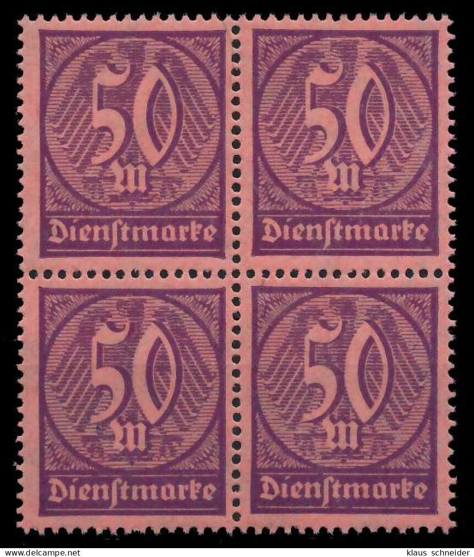 DEUTSCHES REICH DIENSTMARKEN 1920 21 Nr 73 Postfrisch V X89C752 - Dienstmarken