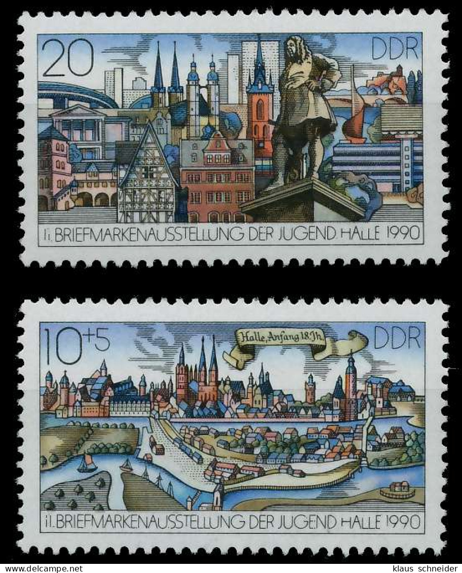 DDR 1990 Nr 3338-3339 Postfrisch X051046 - Ongebruikt