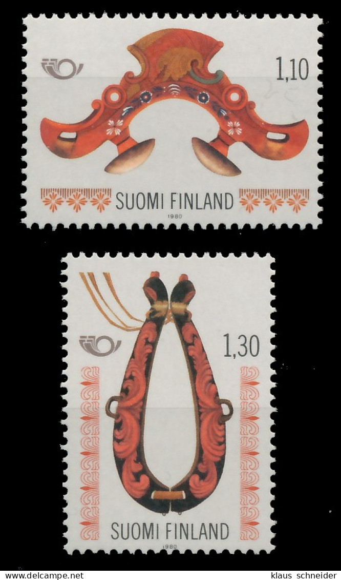 FINNLAND 1980 Nr 871-872 Postfrisch SB04772 - Ungebraucht