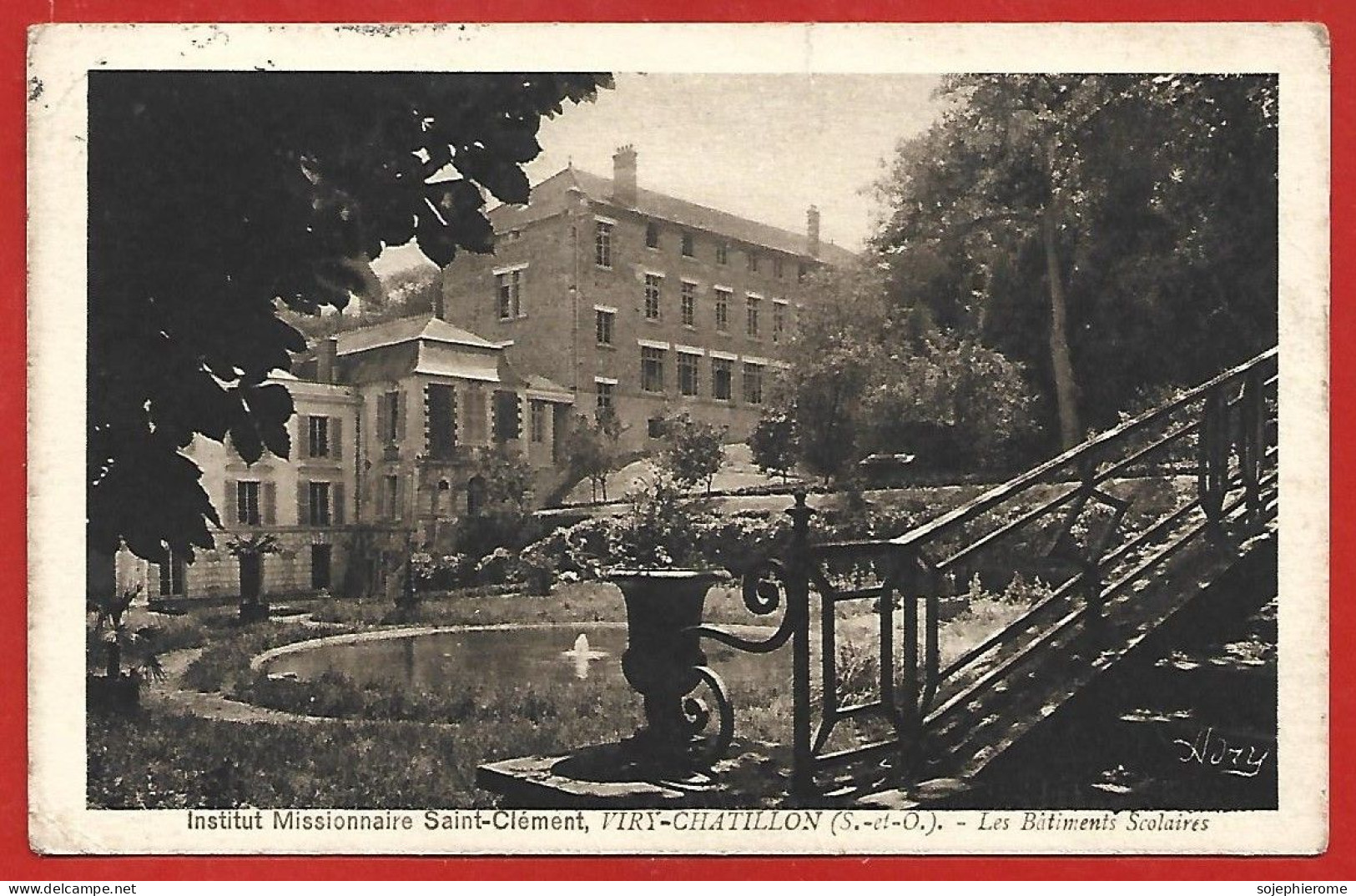 Viry-Châtillon (91) Institut Missionnaire Saint-Clément Les Bâtiments Scolaires 2scans 16-11-1930 - Viry-Châtillon