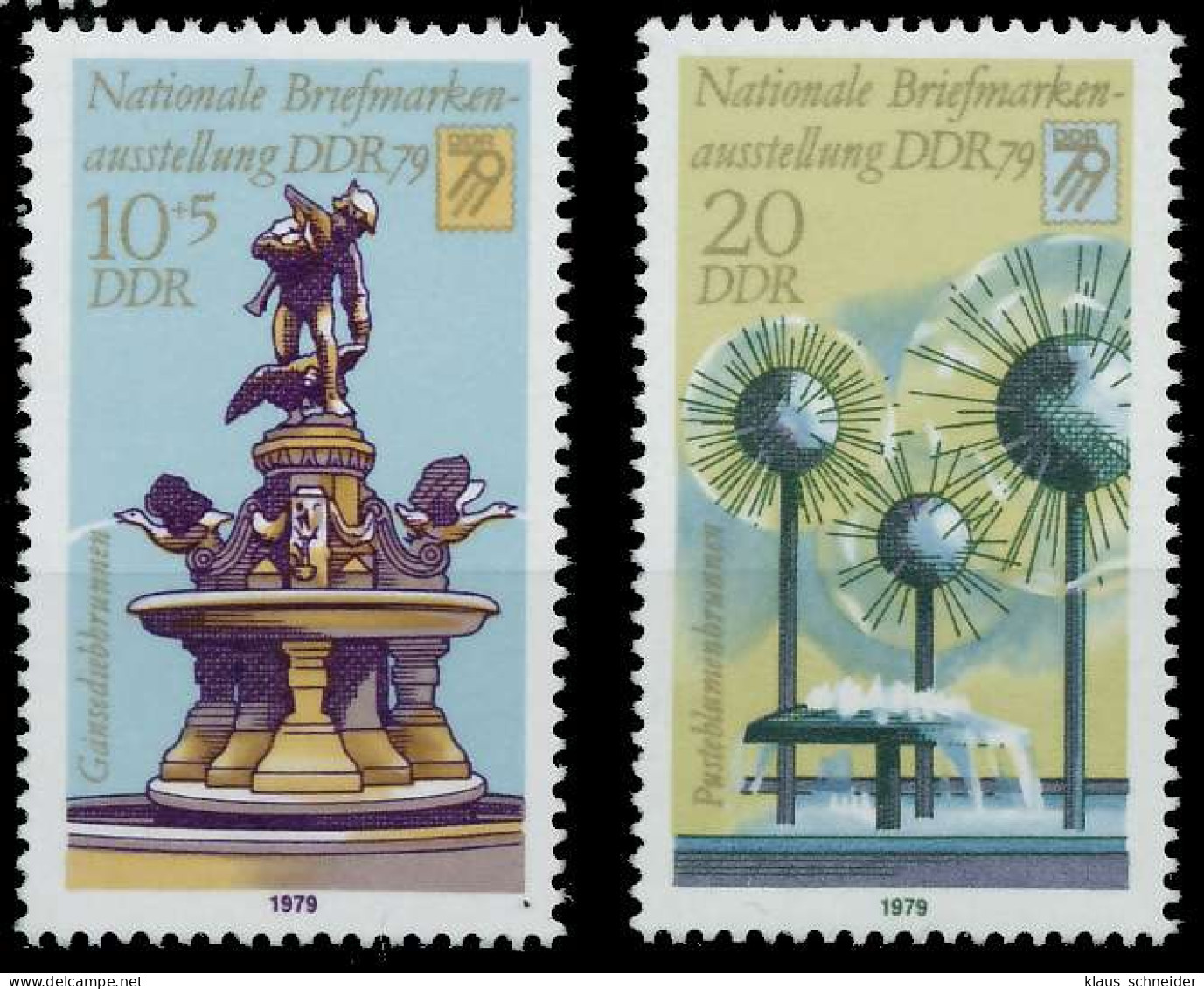 DDR 1979 Nr 2441-2442 Postfrisch X1A4406 - Unused Stamps