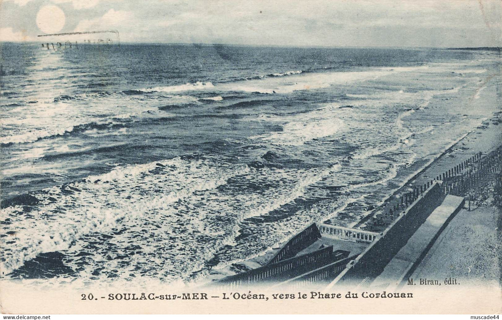 SOULAC SUR MER - L OCEAN VERS LE PHARE DU CORDOUAN - Soulac-sur-Mer