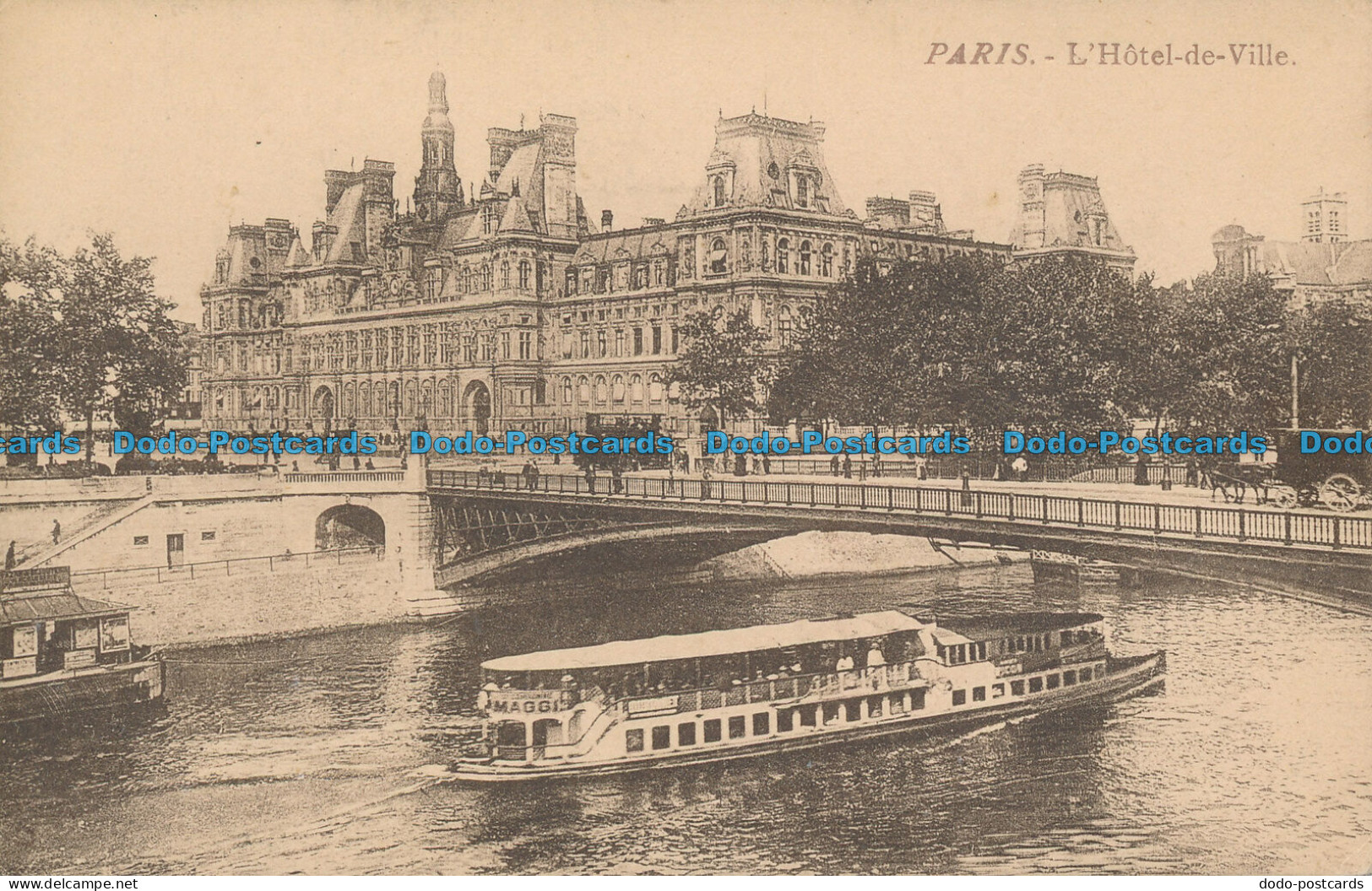 R045507 Paris. L Hotel De Ville - World