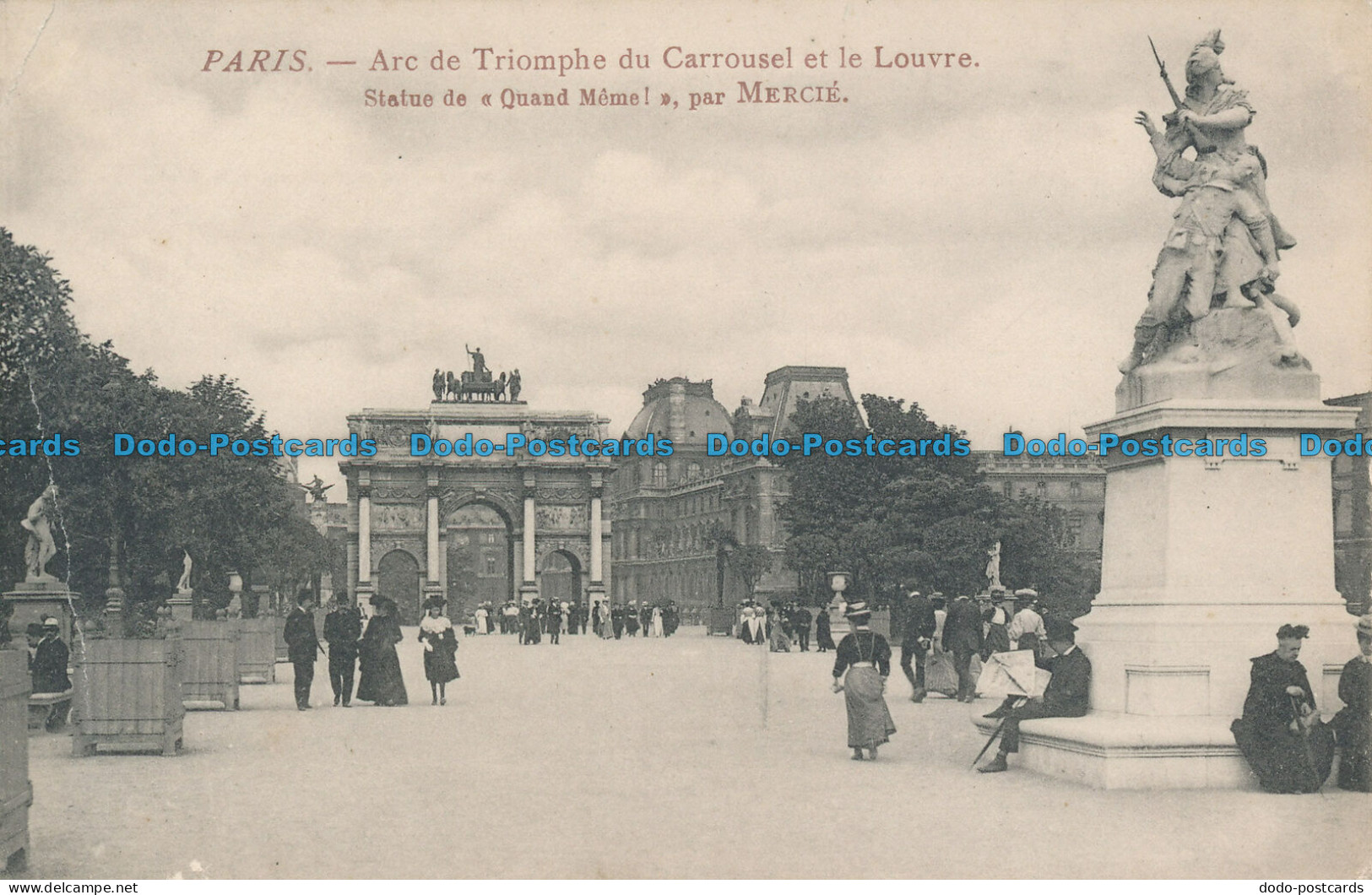 R045516 Paris. Arc De Triomphe Du Carrousel Et Le Louvre - World