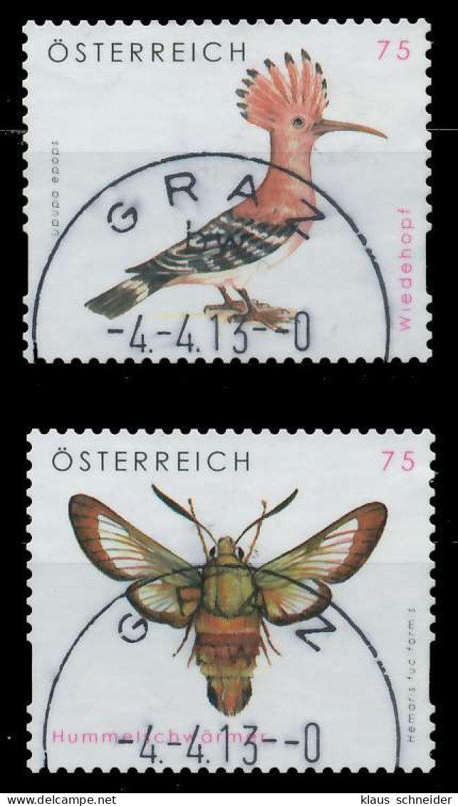 ÖSTERREICH 2008 Nr 2754-2755 Gestempelt X21E86A - Usados