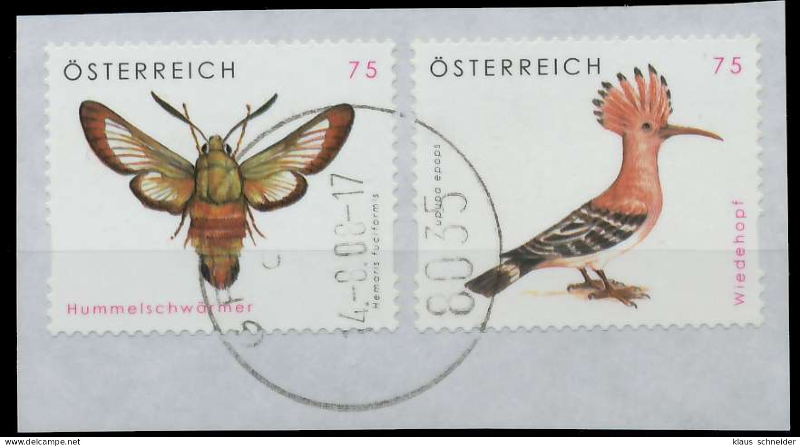 ÖSTERREICH 2008 Nr 2754-2755 Gestempelt X21E88A - Used Stamps