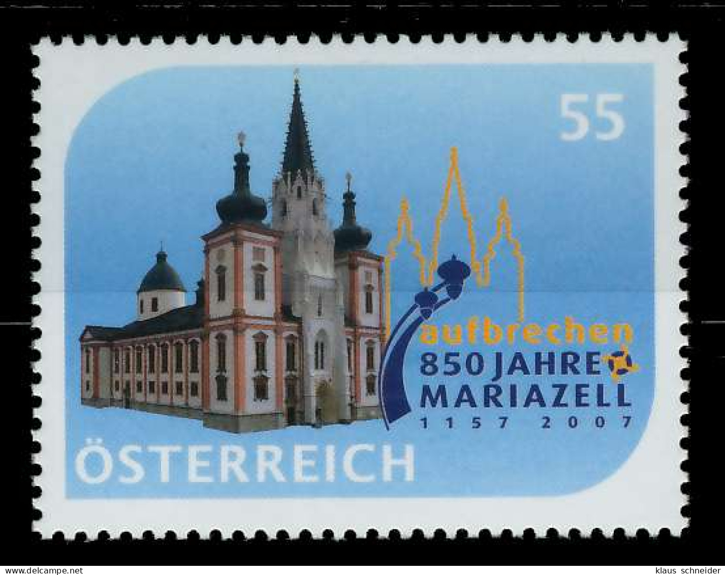 ÖSTERREICH 2007 Nr 2664 Postfrisch SCFCADE - Ungebraucht