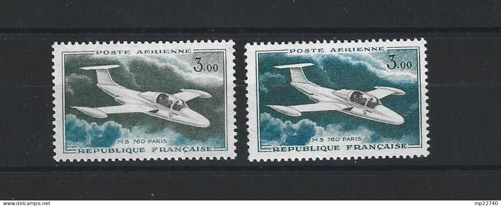 1960  PA 39 MAURANE SAULNIER  DEUX TEINTES DIFFERENTES ** - 1960-.... Postfris