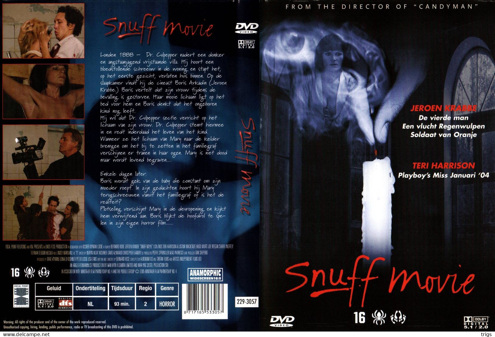 DVD - Snuff Movie - Horror