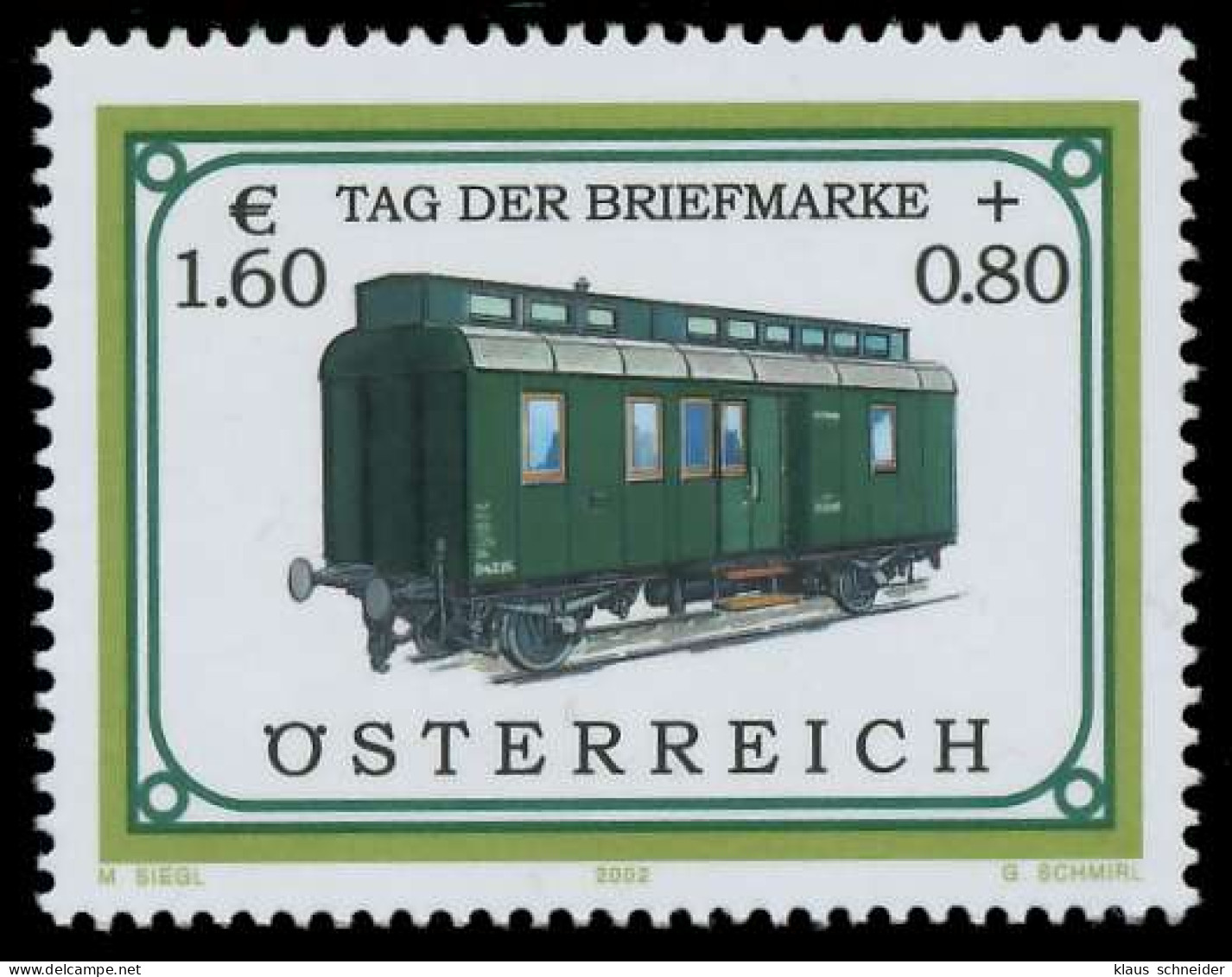 ÖSTERREICH 2002 Nr 2380 Postfrisch SD0052A - Unused Stamps