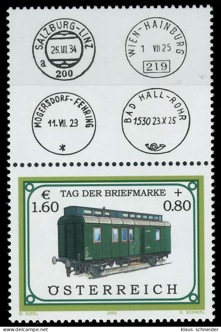 ÖSTERREICH 2002 Nr 2380 Zfo Postfrisch SENKR PAAR X2277C2 - Unused Stamps