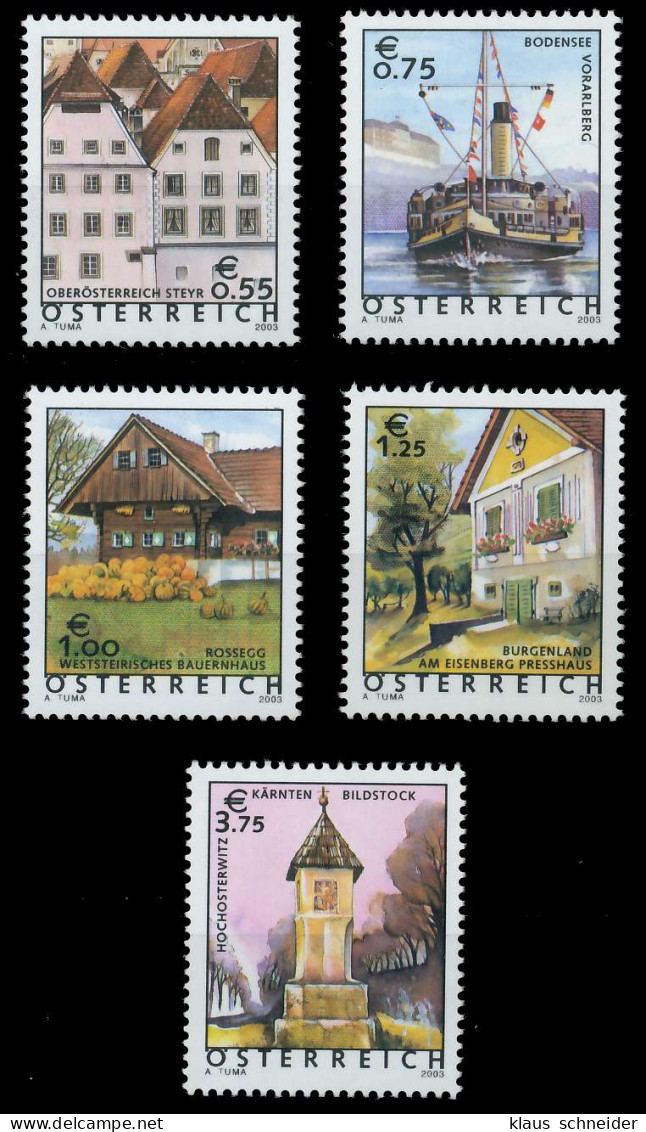 ÖSTERREICH DS FERIENLAND Nr 2415-2419 Postfrisch X2279B6 - Autres & Non Classés