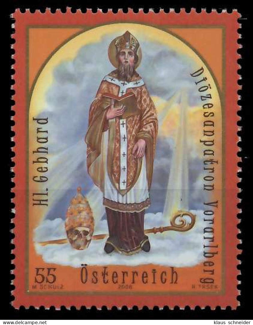 ÖSTERREICH 2006 Nr 2613 Postfrisch SD0C546 - Unused Stamps