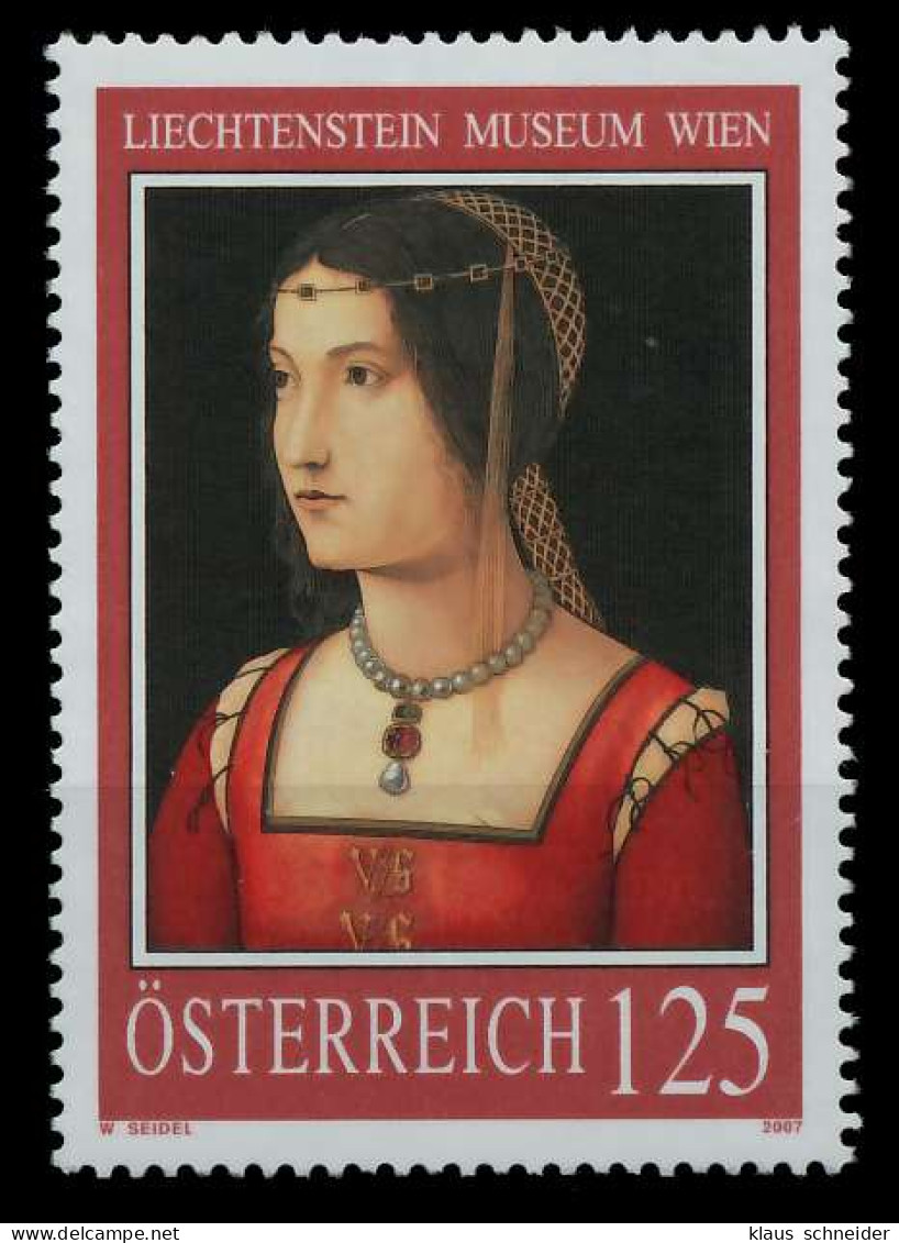 ÖSTERREICH 2007 Nr 2641 Postfrisch SD0C612 - Unused Stamps
