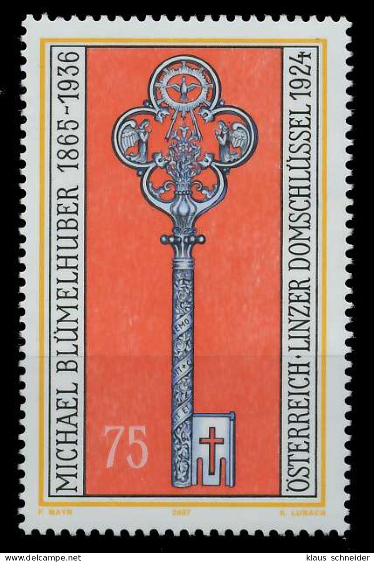 ÖSTERREICH 2007 Nr 2689 Postfrisch SD0C6FA - Unused Stamps