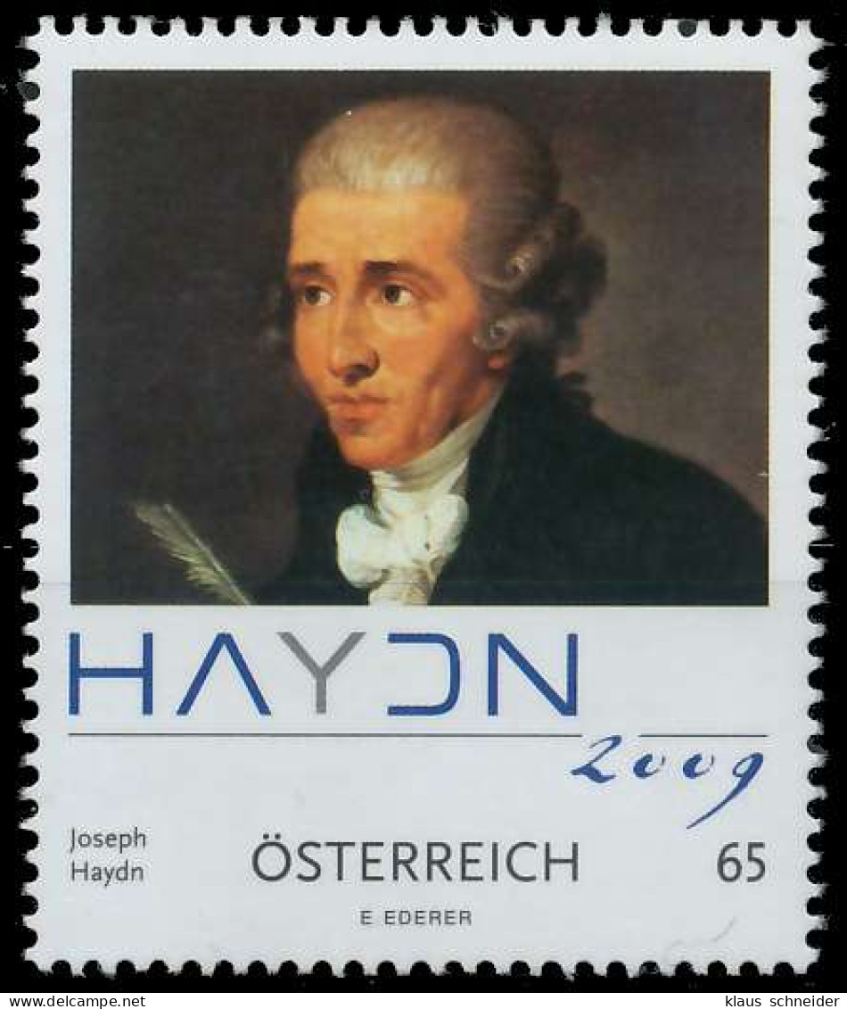ÖSTERREICH 2009 Nr 2799 Postfrisch SD1189E - Unused Stamps