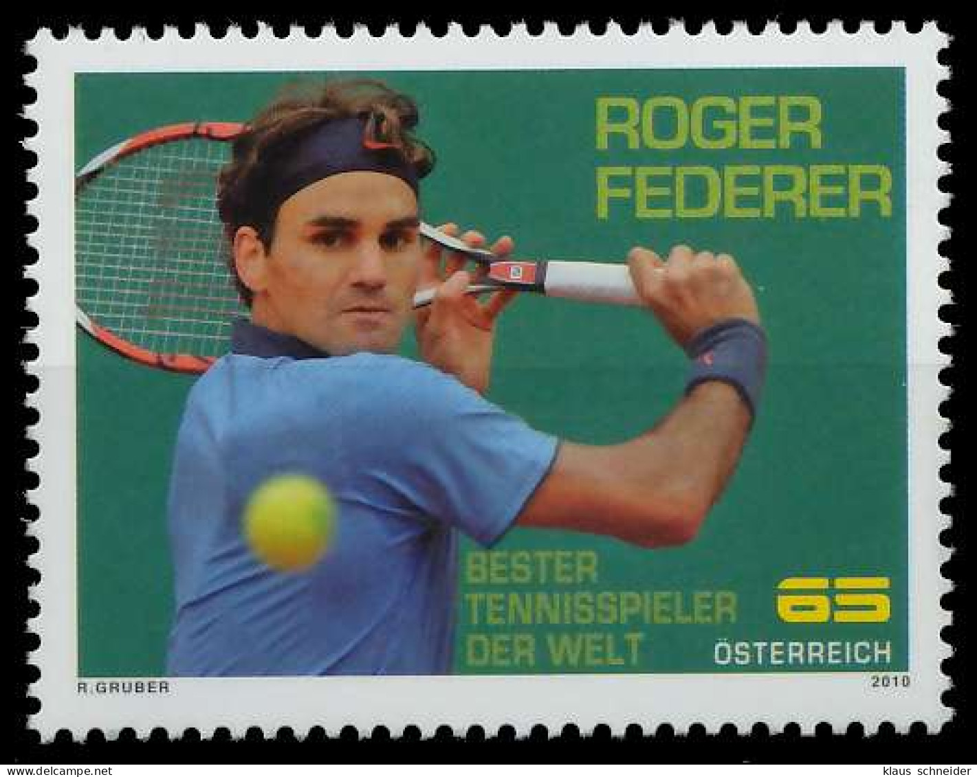 ÖSTERREICH 2010 Nr 2852 Postfrisch SD119B2 - Unused Stamps