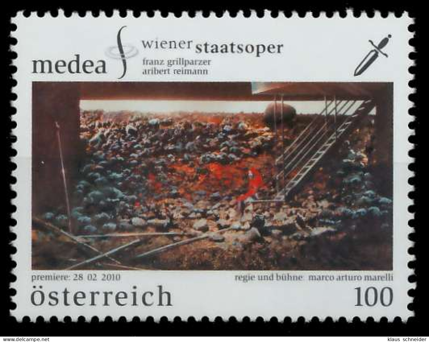 ÖSTERREICH 2010 Nr 2857 Postfrisch SD119D6 - Unused Stamps