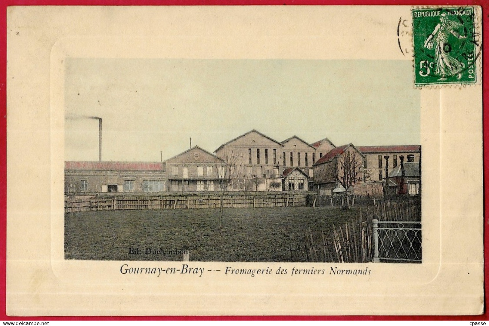 CPA 76 GOURNAY-en-BRAY - Fromagerie Des Fermiers Normands  * Normandie - Gournay-en-Bray