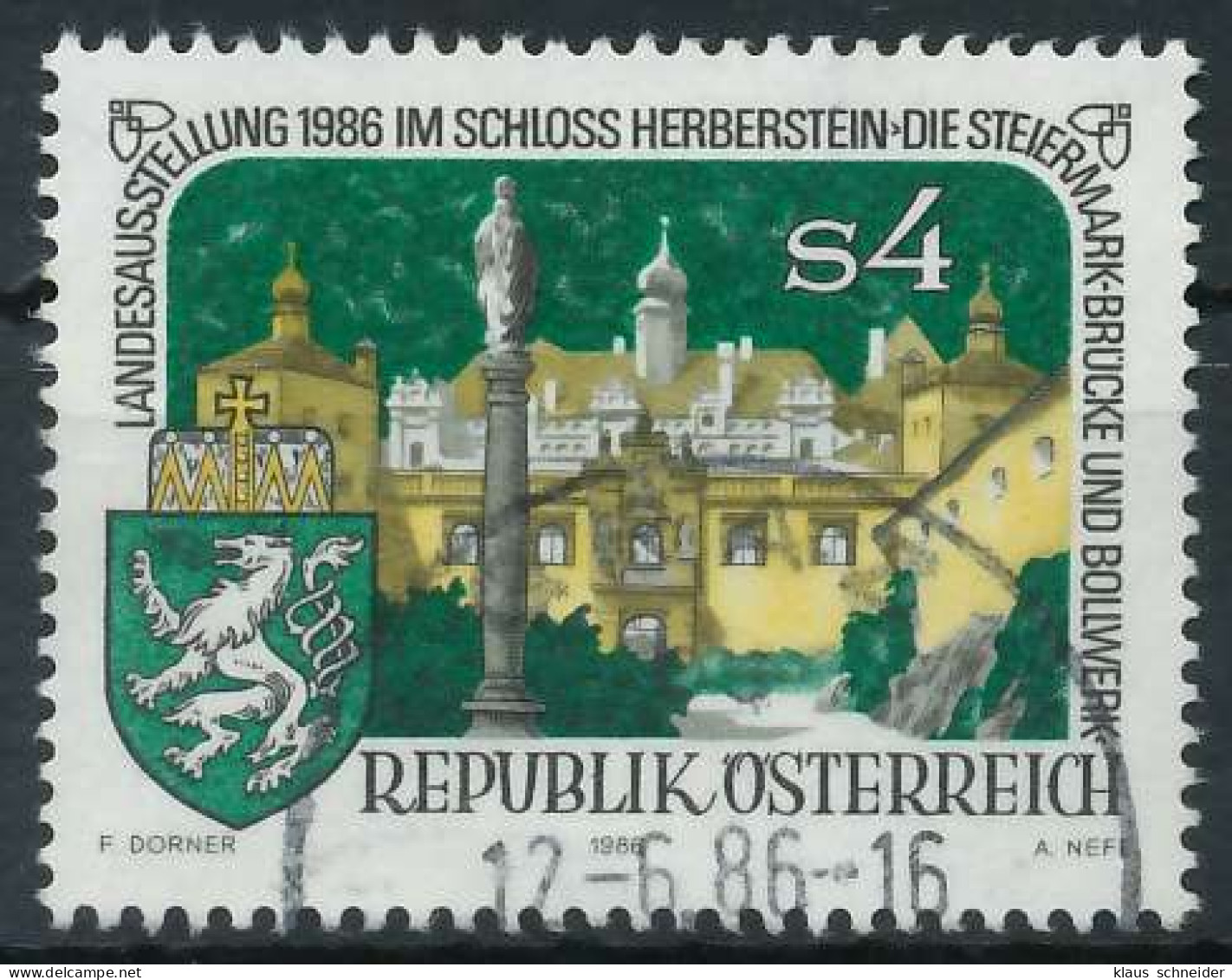 ÖSTERREICH 1986 Nr 1847 Gestempelt X23F302 - Used Stamps