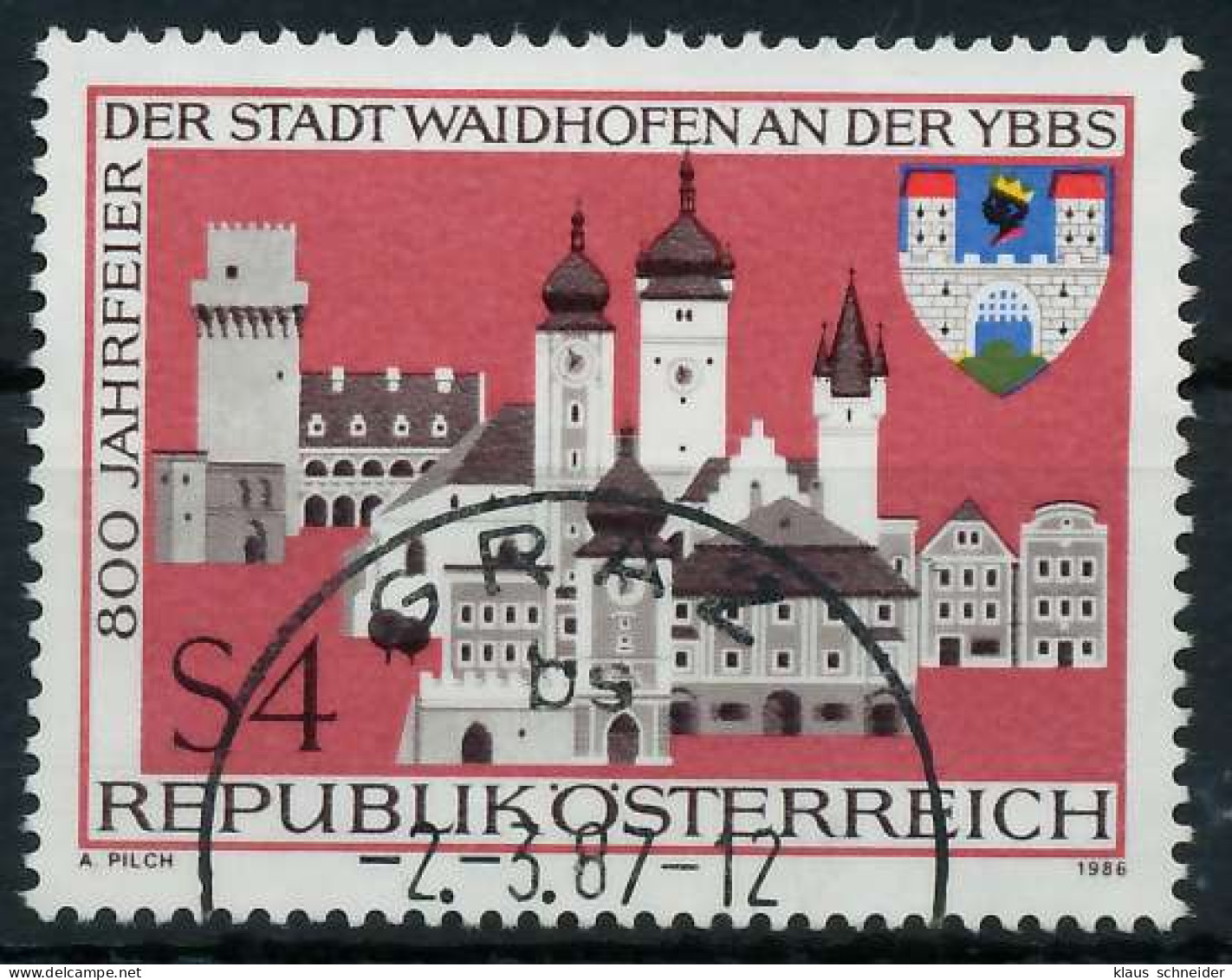 ÖSTERREICH 1986 Nr 1852 Gestempelt X23F32A - Used Stamps