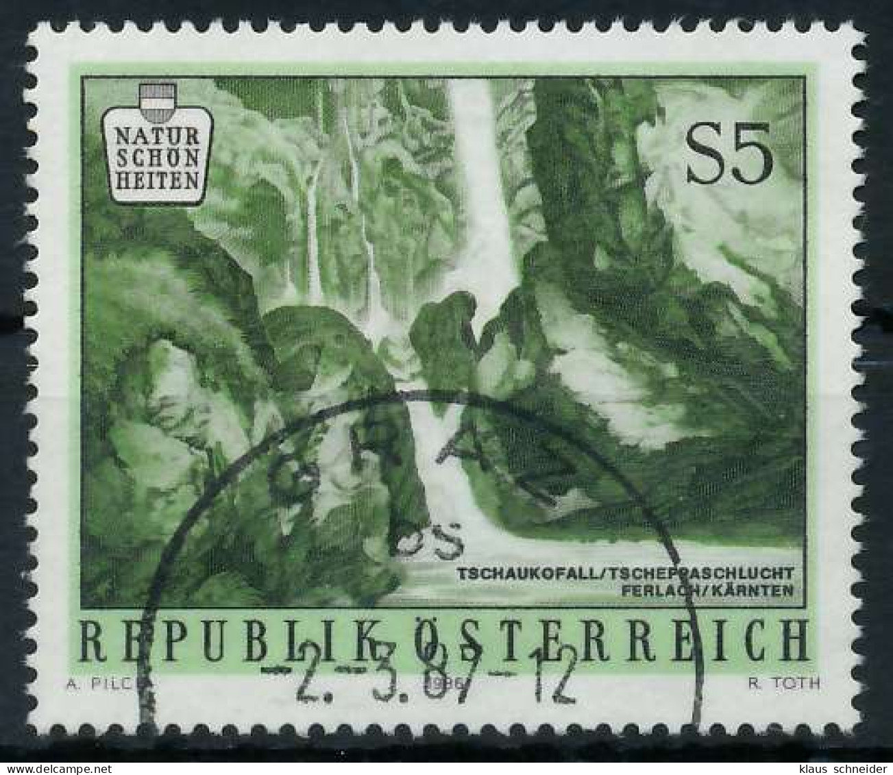 ÖSTERREICH 1986 Nr 1853 Gestempelt X23F382 - Used Stamps