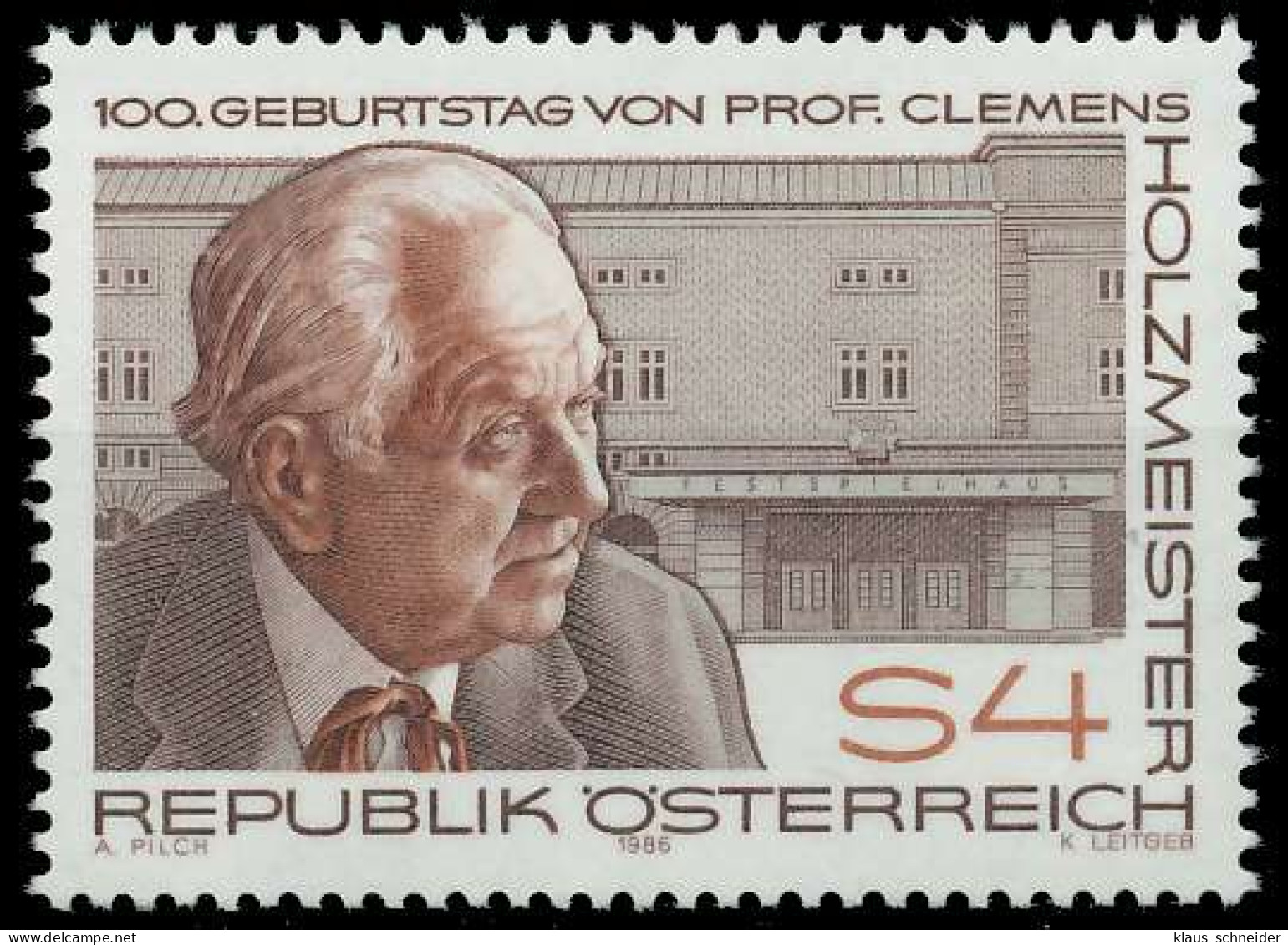 ÖSTERREICH 1986 Nr 1843 Postfrisch X23F3EA - Unused Stamps