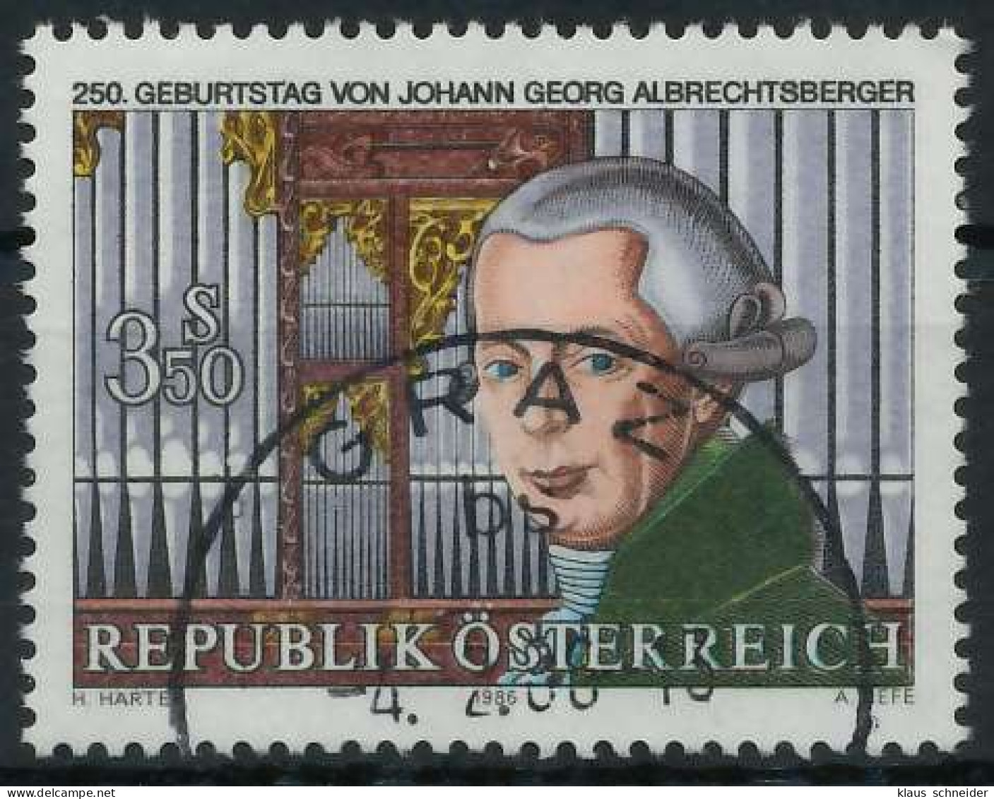 ÖSTERREICH 1986 Nr 1839 Gestempelt X23F452 - Used Stamps