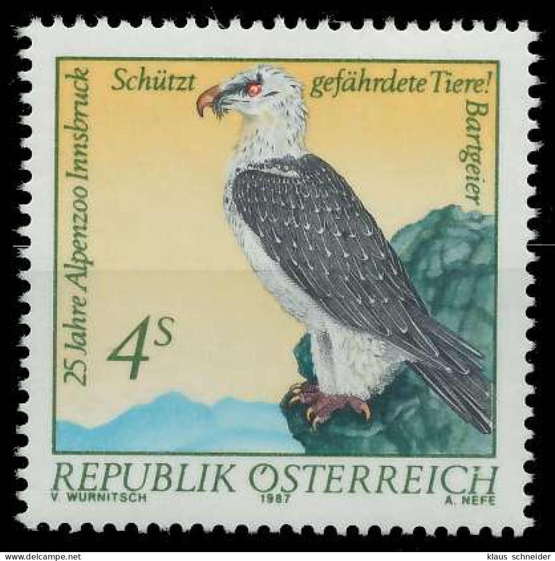 ÖSTERREICH 1987 Nr 1901 Postfrisch X23F4CA - Ongebruikt