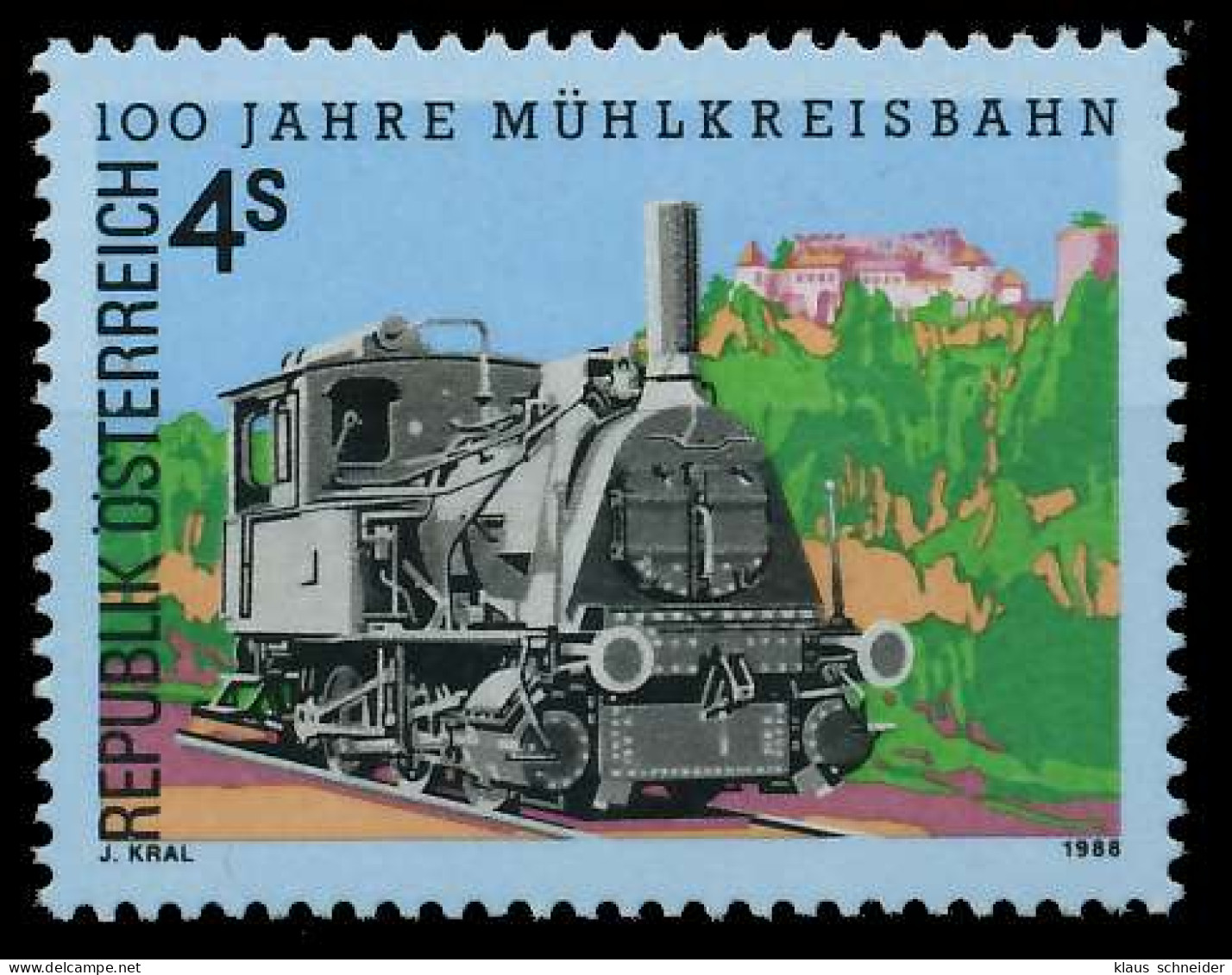 ÖSTERREICH 1988 Nr 1916 Postfrisch X23F5BA - Unused Stamps